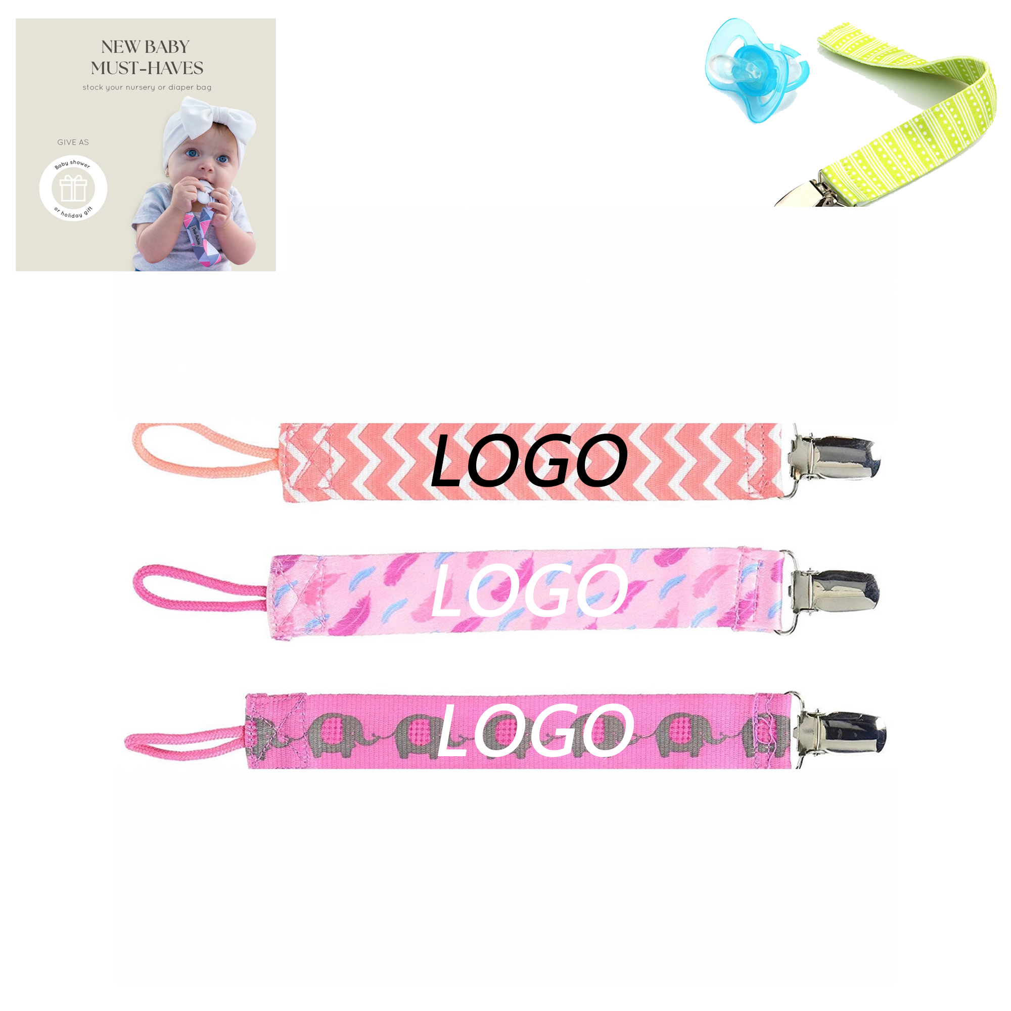 Baby Pacifier Strap Clip 3