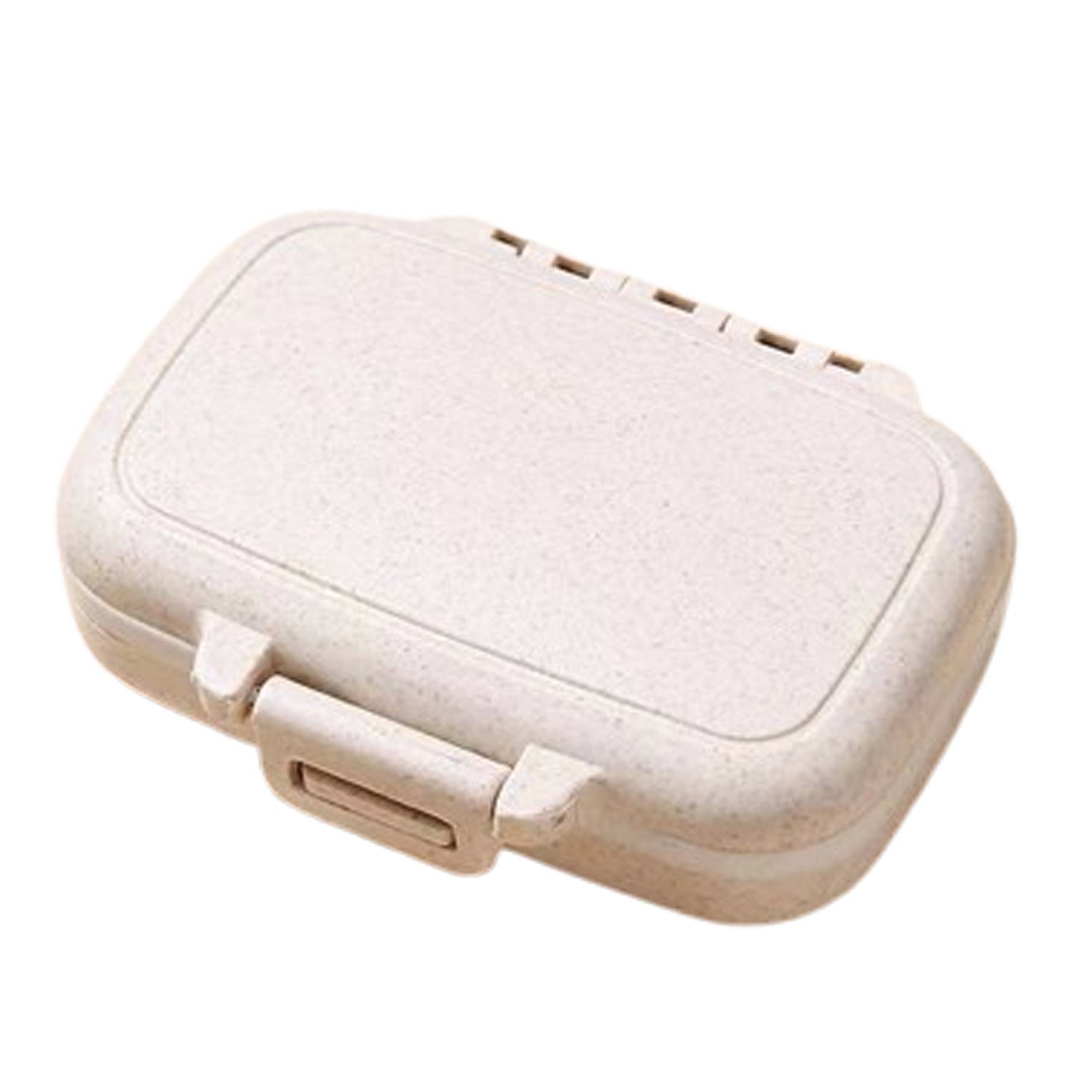 Waterproof Portable Pill Box for Daily Use w/ Compartment 2