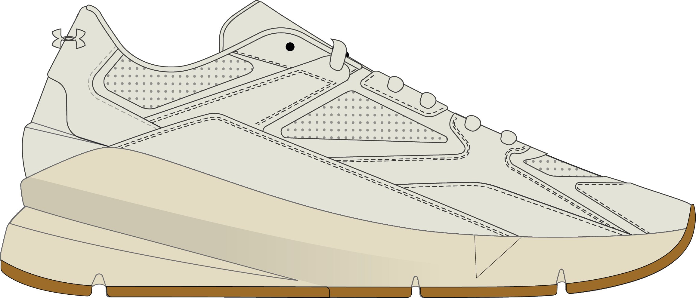 UA Forge 96 Luxe Unisex Shoes 3