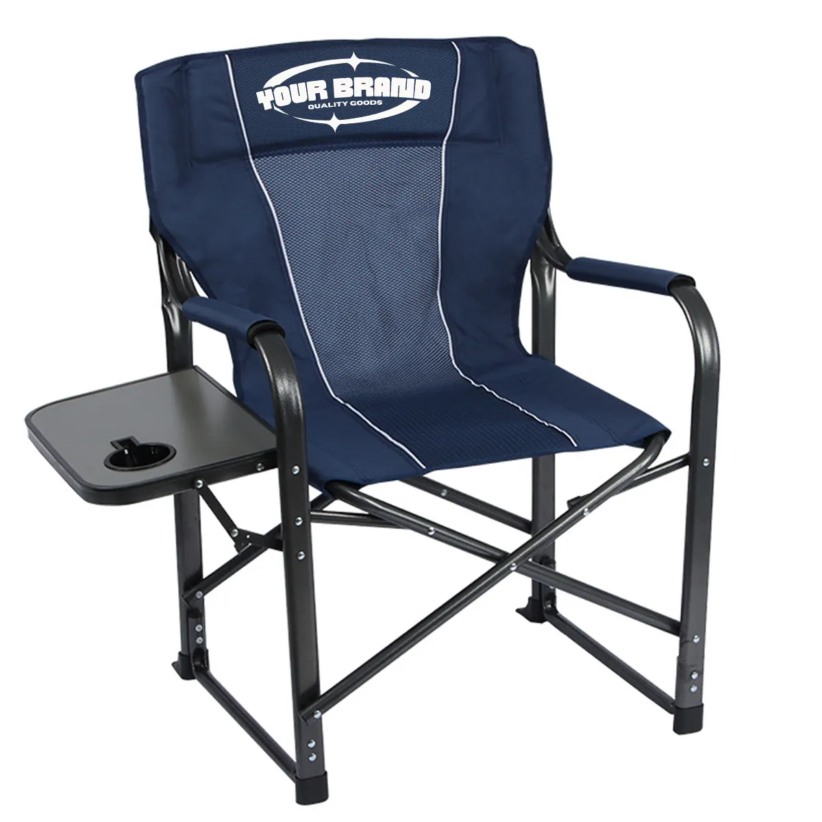 Portable Folding Upgraded Oversized Directors Chairs w/Table 8