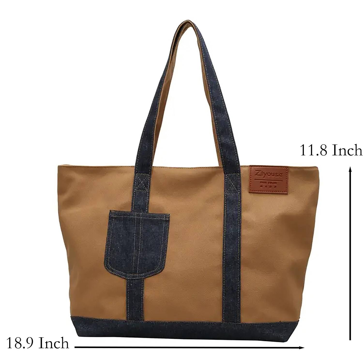 Travel Canvas Tote Bag, custom tote bag with logo imprint 2