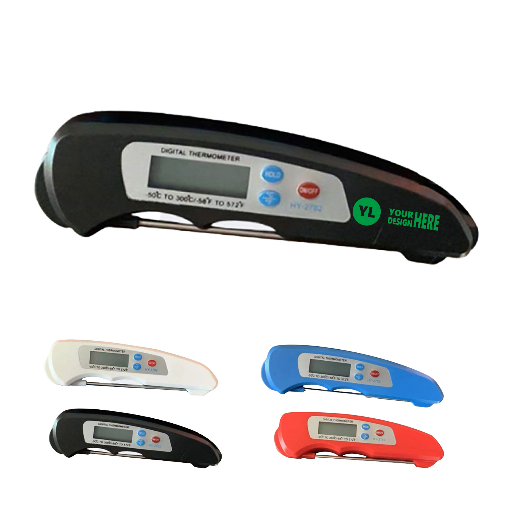 Foldable Grill Food Temperature Tester 2