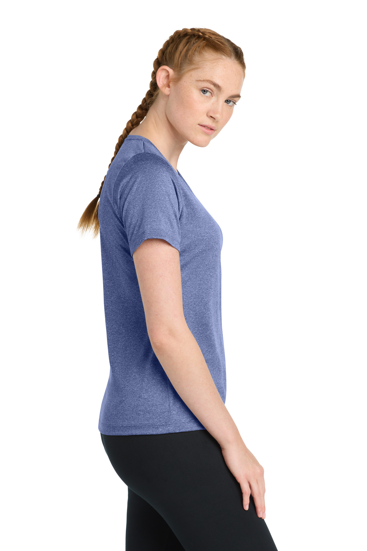 Sport-Tek Women's Heather Contender Scoop Neck Tee. LST360 71