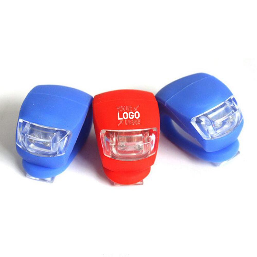 Silicone LED Bike Light Set 4