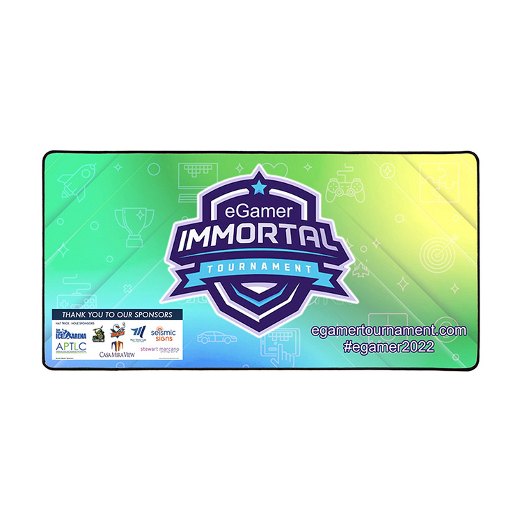 "GAMER'S PARADISE" XL Desk Tech Mat/Gaming Pad 5