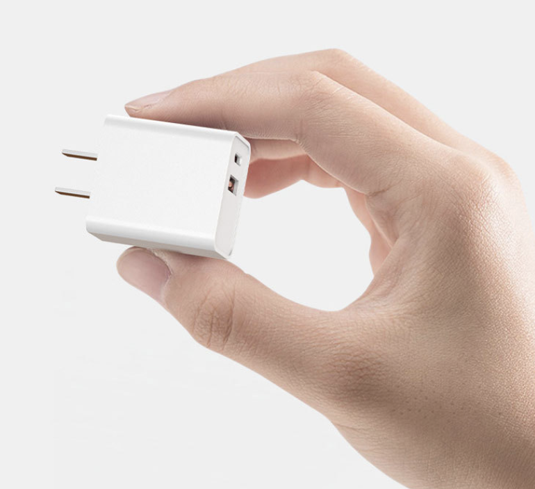 Dual Port Type C Wall Charger Fast Charging 20W Power Adapter Cube 8