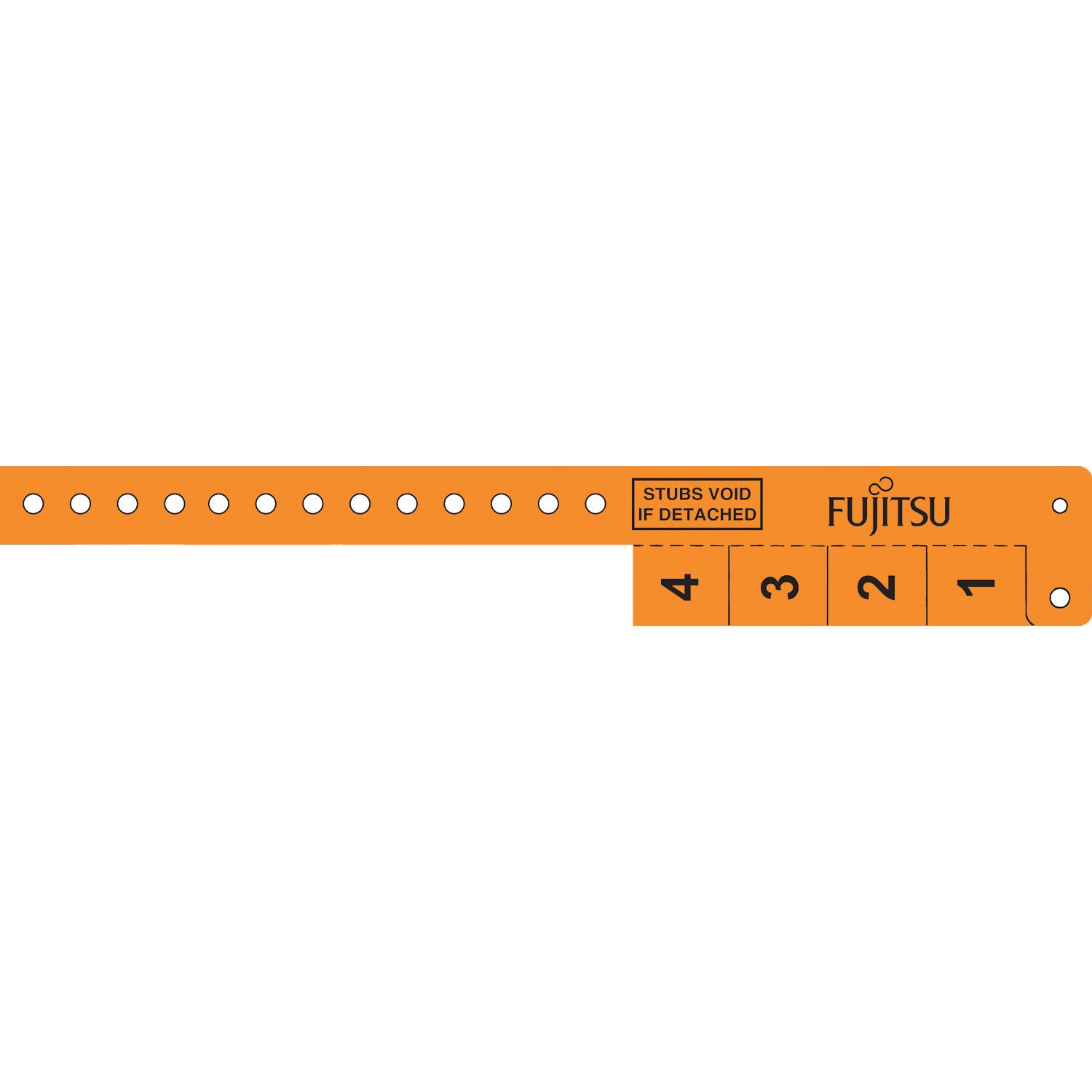 Multi-Tab Vinyl Wristband with 4 Tabs 9