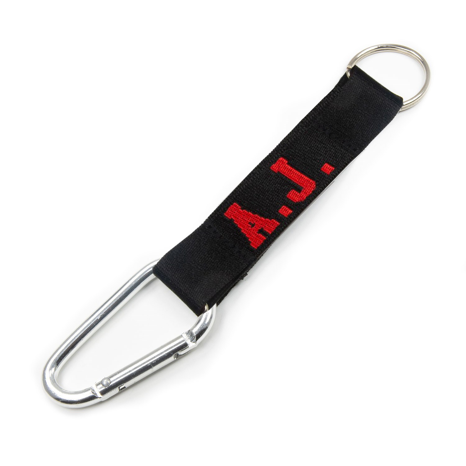 3/4 inch Woven Carabiner Pocket Lanyards 2