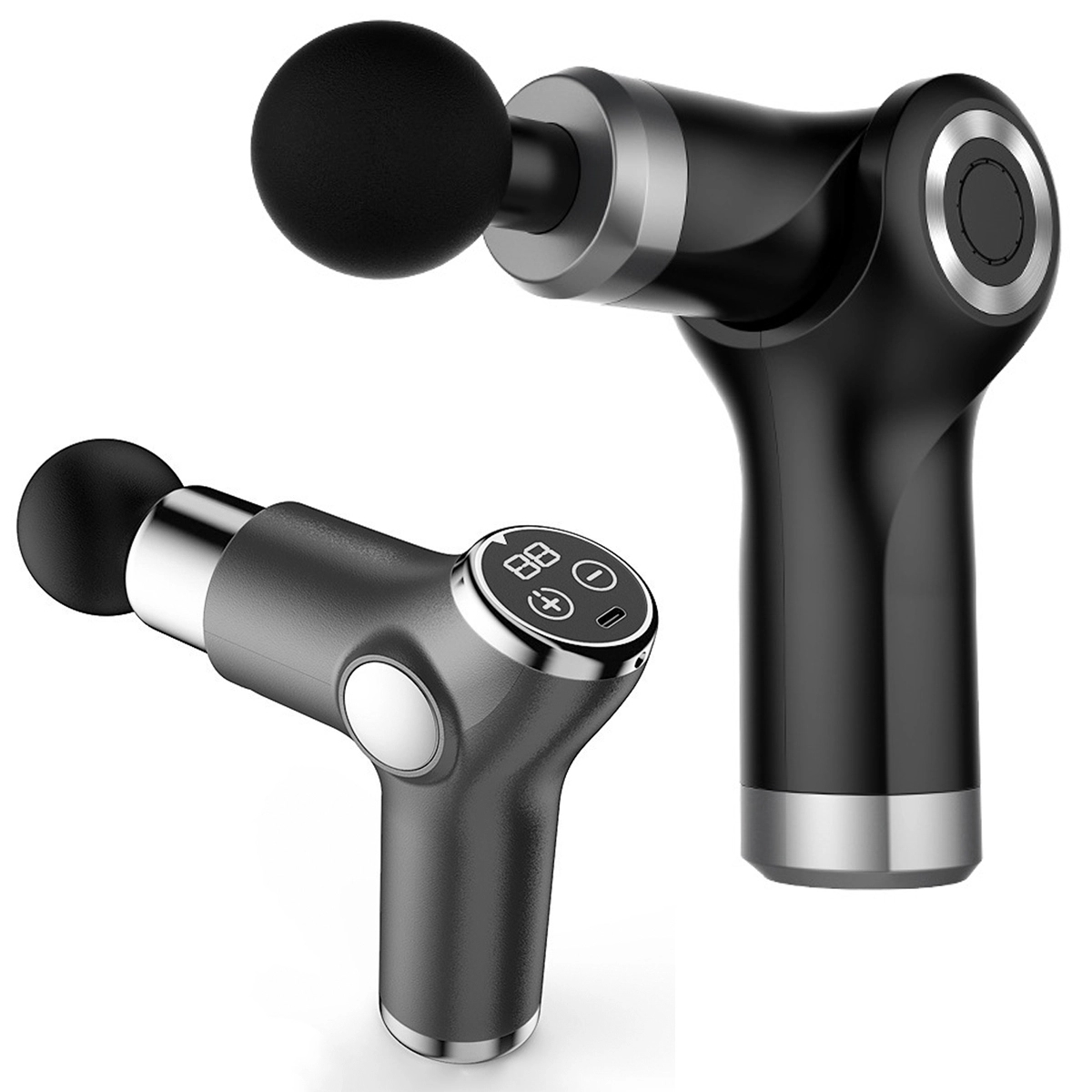 Mini Massage Gun Muscle Massager with 4 Heads 3