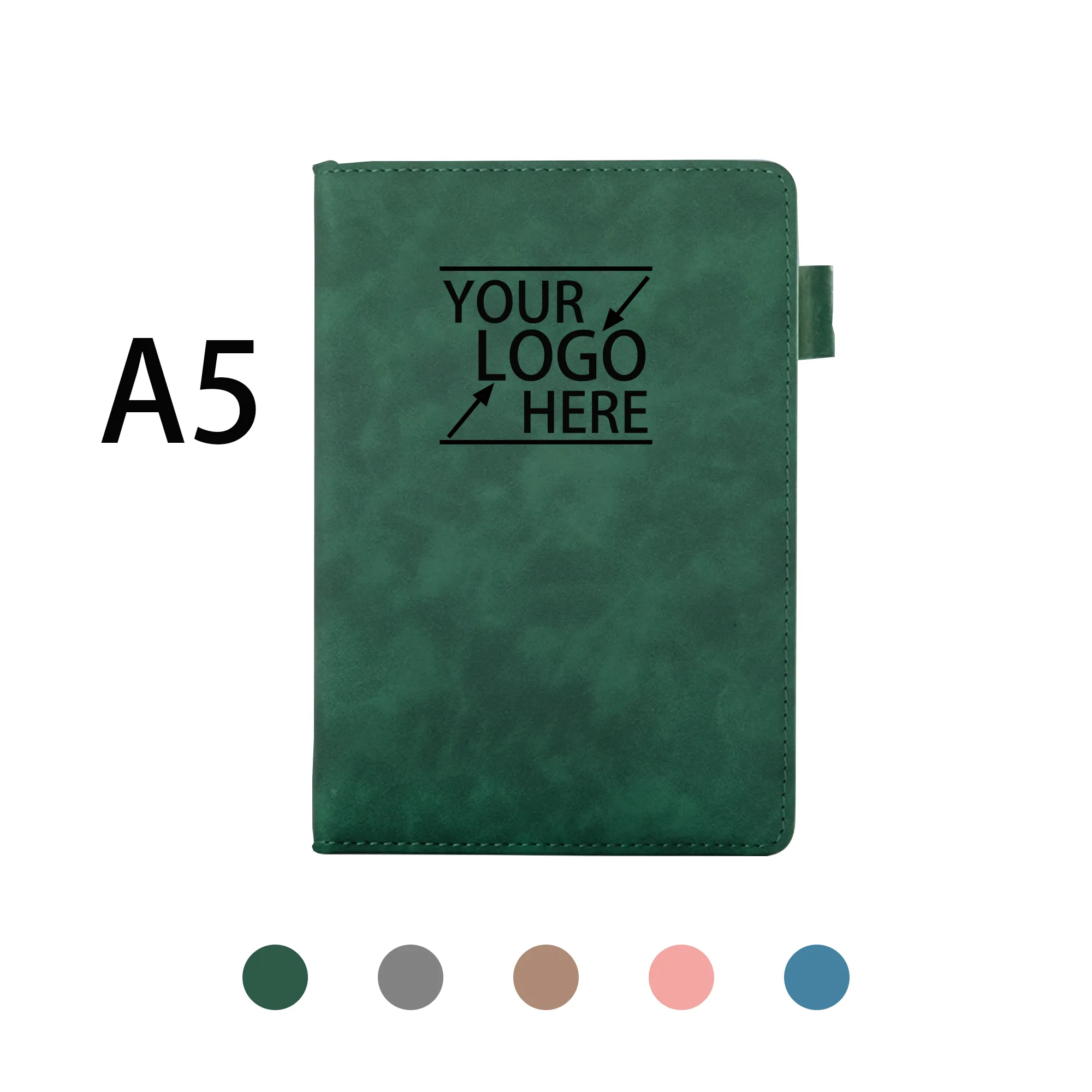 A5 PU Leather Business Notebook 3
