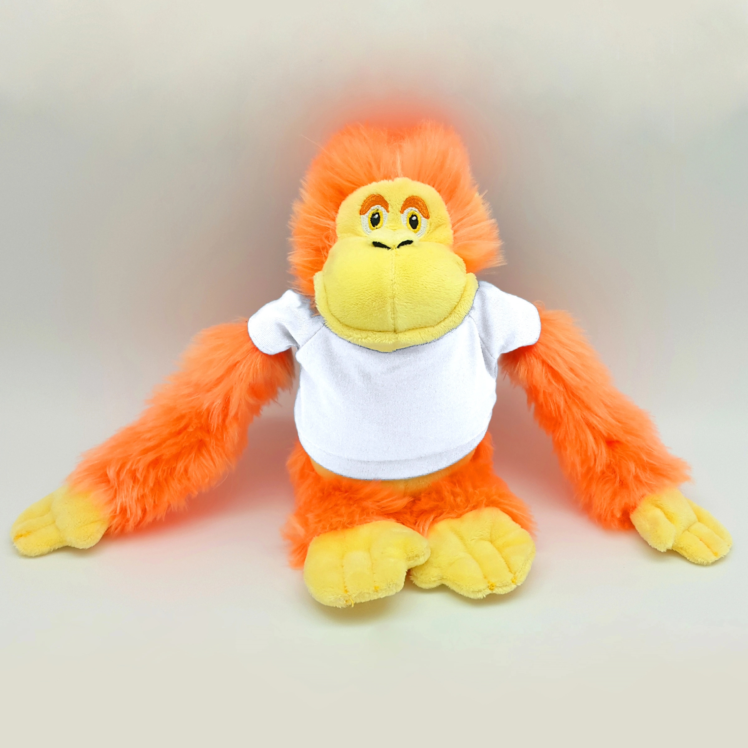 11" Bright Color Orange Gorilla 20