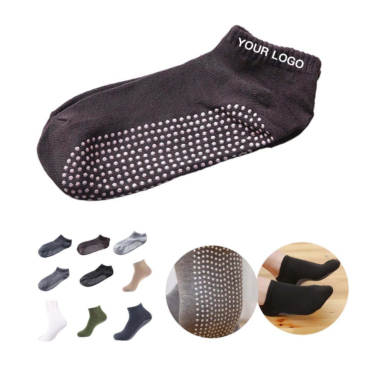 Non Slip Sports Socks with Arch Support 4
