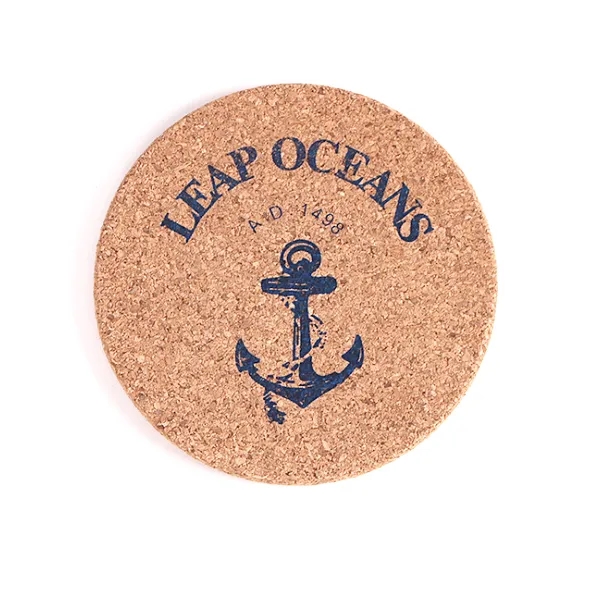 Round Cork Coaster Wedding Favors 3