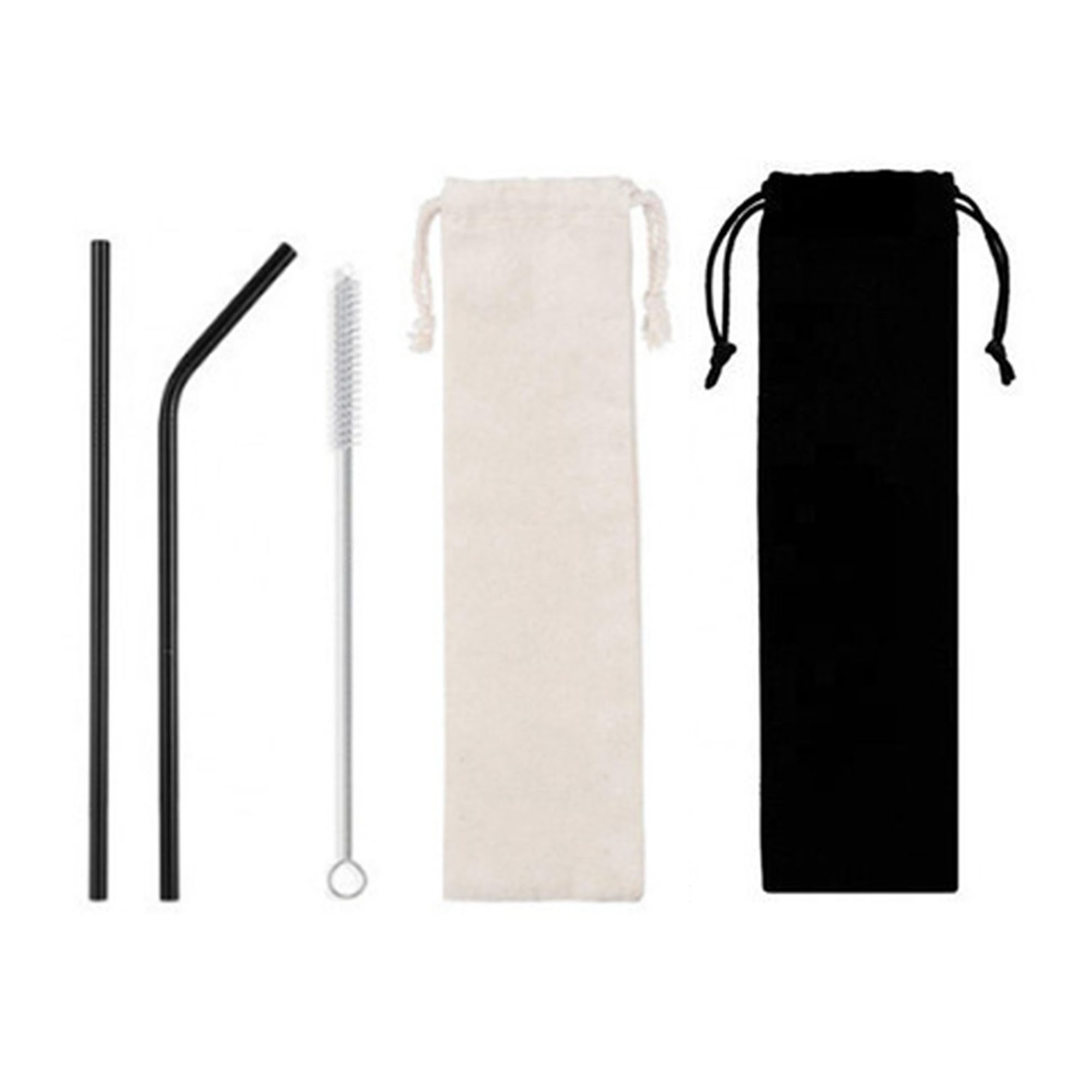 3 In 1 Reusable Stainless Steel Straw Set 13