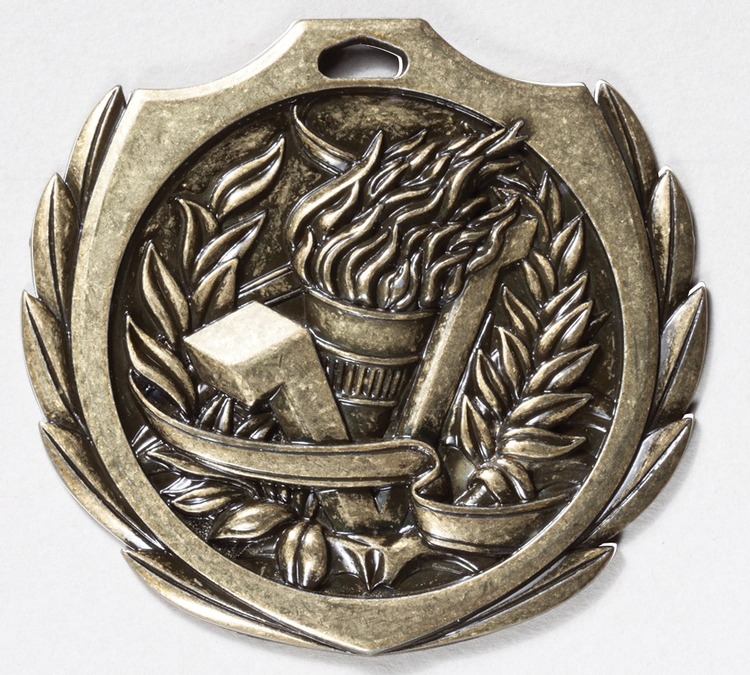 Victory Burst Medal 2 1/4" 2