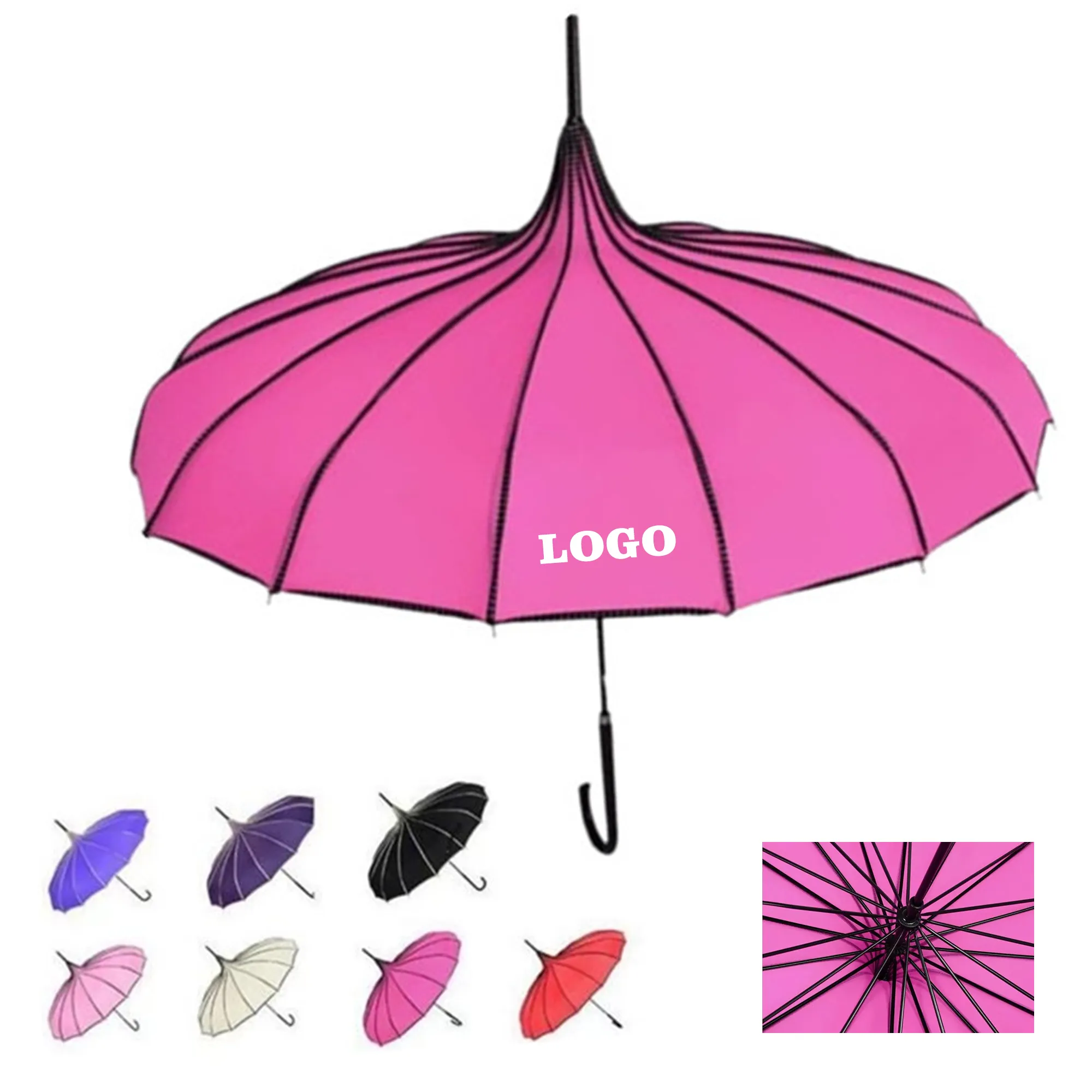 42" Arc Unique Style Umbrella