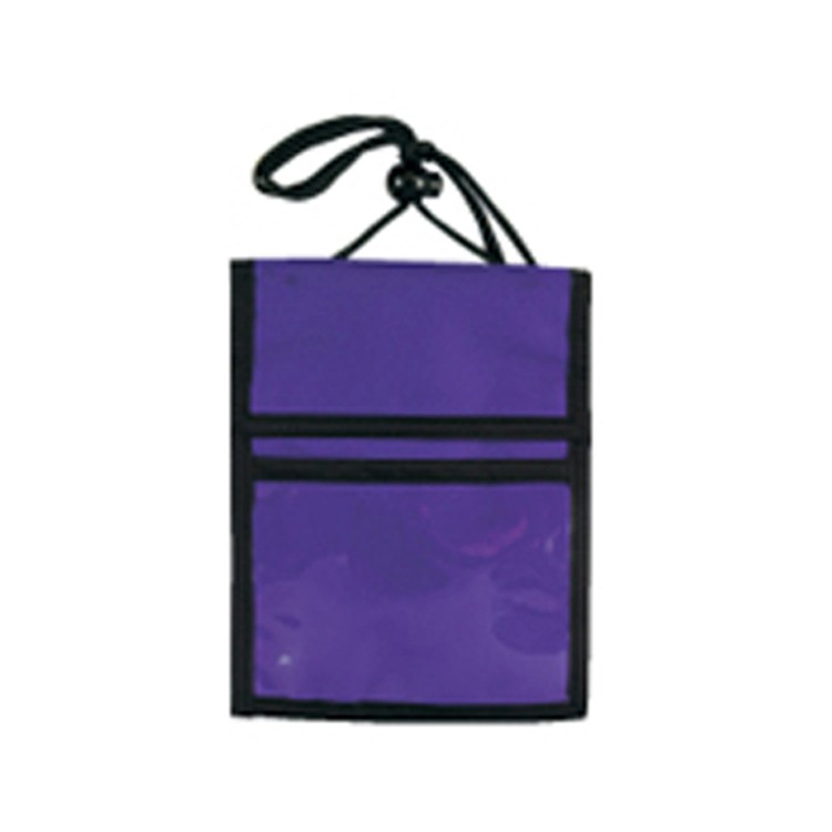 600 Denier Polyester Multi Pocket Neck Wallet Trade show Badge Holders 2