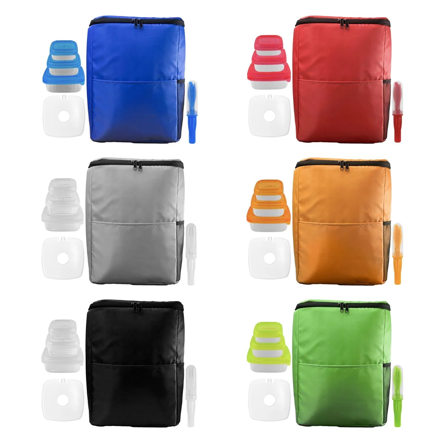 Sporty Recycled Portion Chiller Utensil Set 12