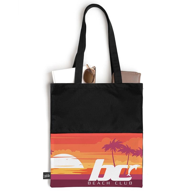 Dye Sublimation 300D Polyester Tote 1