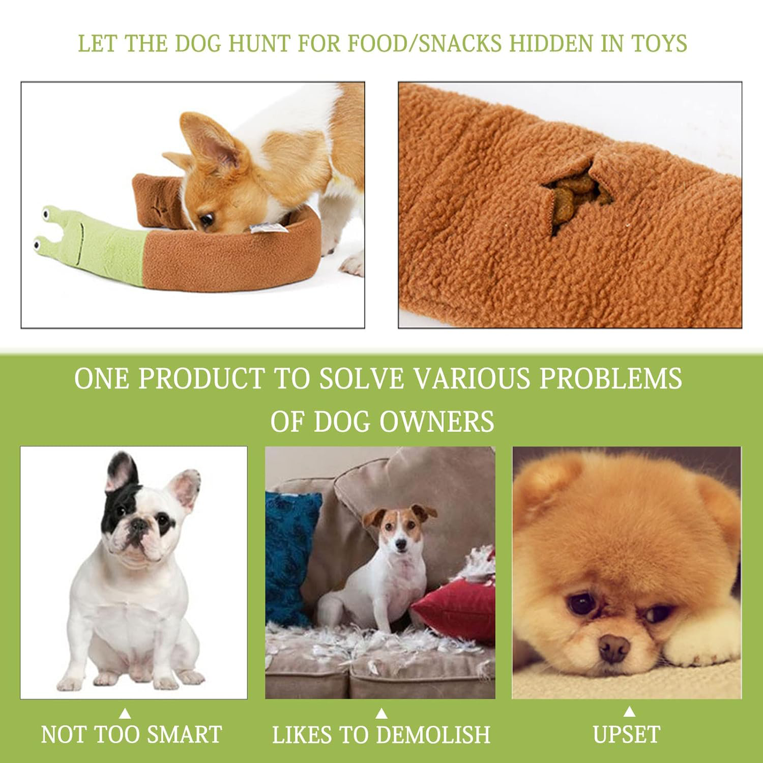 Snail Shaped Objects Smell Plush Toys 5