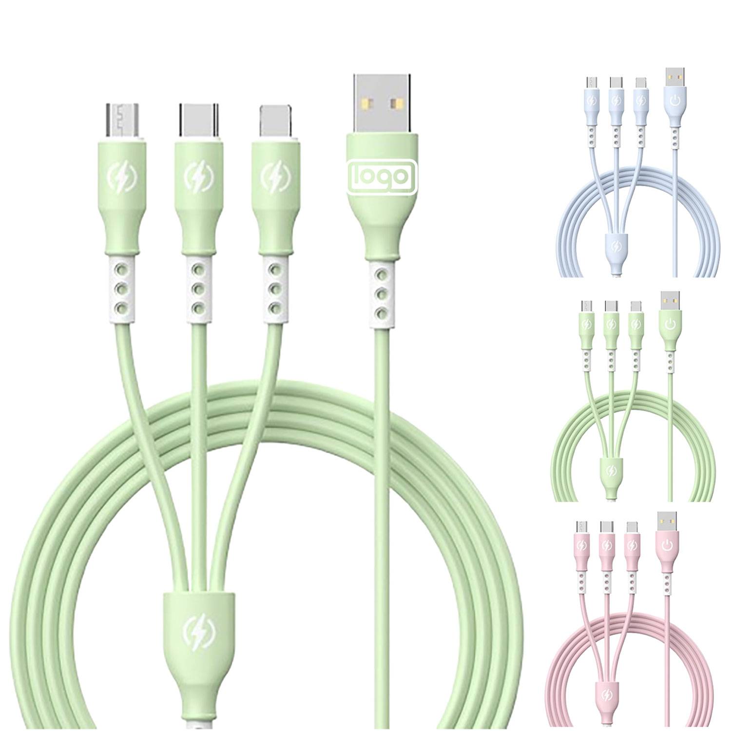 3 in1 Charging Data Cable 1