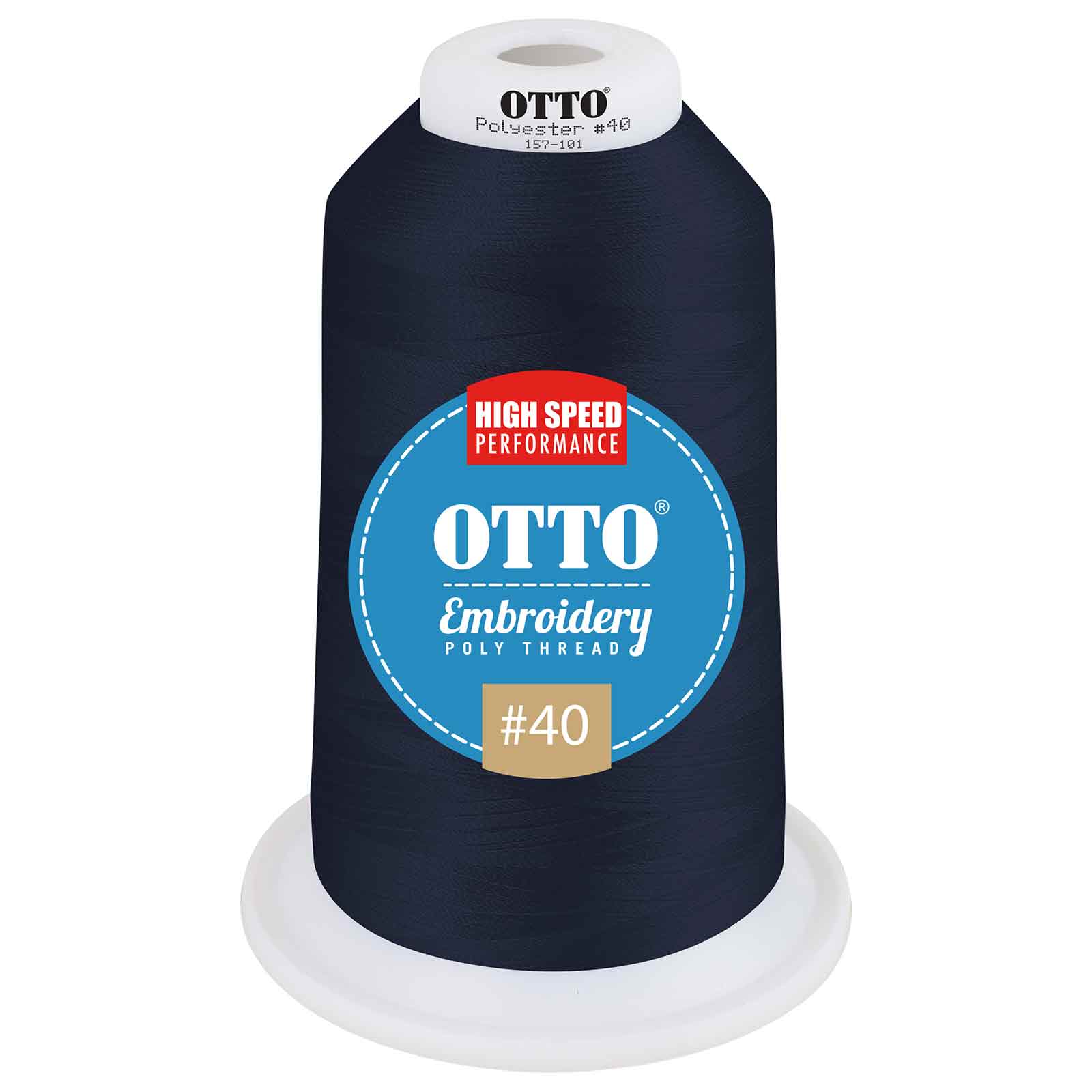 OTTO Embroidery Poly Thread #40 5,500 yd. King Cone 1015