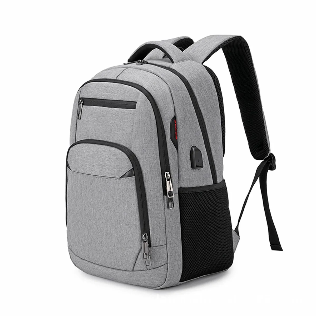 Large Capicity Travel Waterproof Laptop Backpack W/ USB Port 7