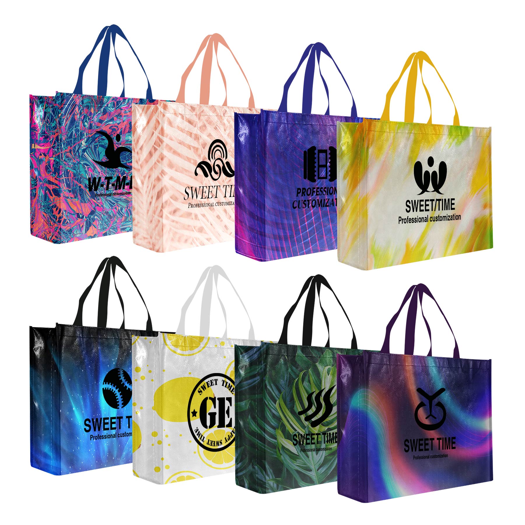 Full Color Cumstom Reusable Tote Bag 2