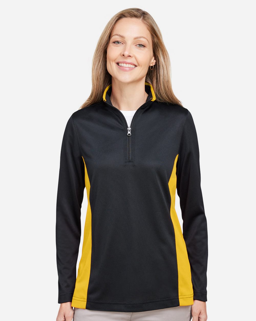 Women's Flash Snag Protection Plus IL Colorblock Quarter-Zip Pullover - M786W 45