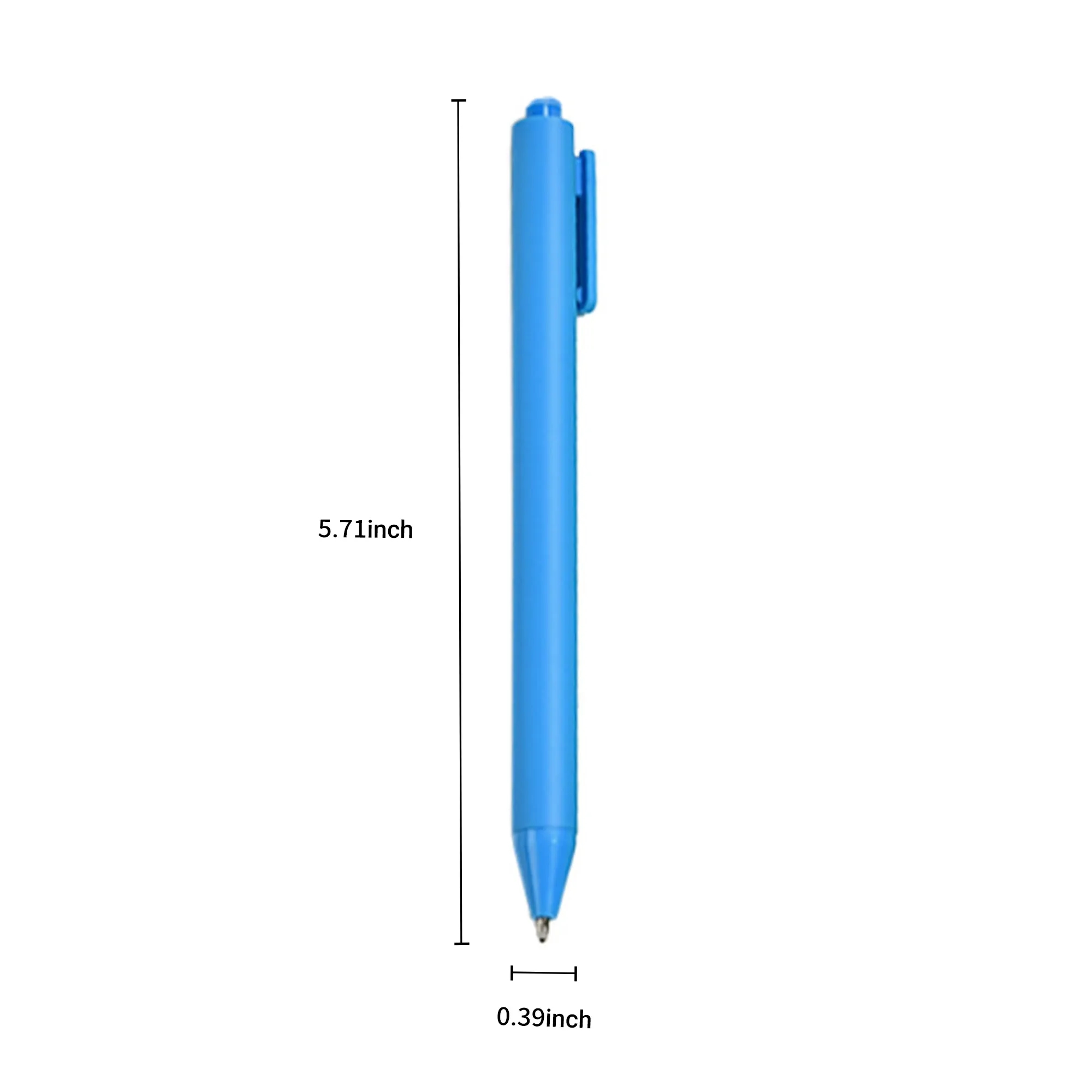 Macaron Click-Action Student Pen with Comfort Grip 14