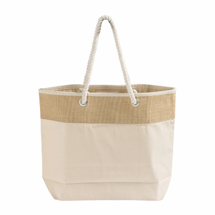 Ridgecrest Rope Handle Canvas Tote Bag 1