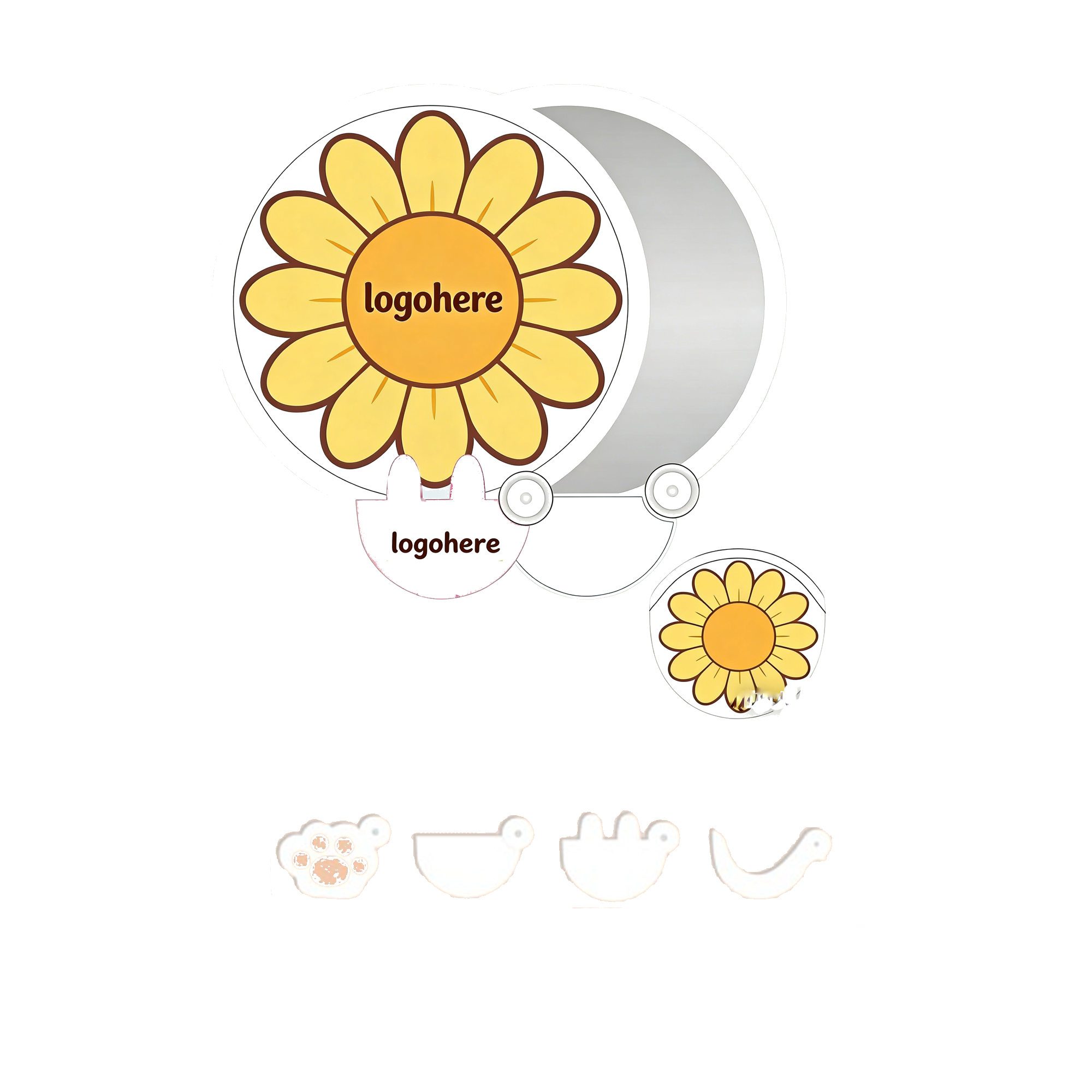 MOQ 30 Promotional Reflective Disc 2