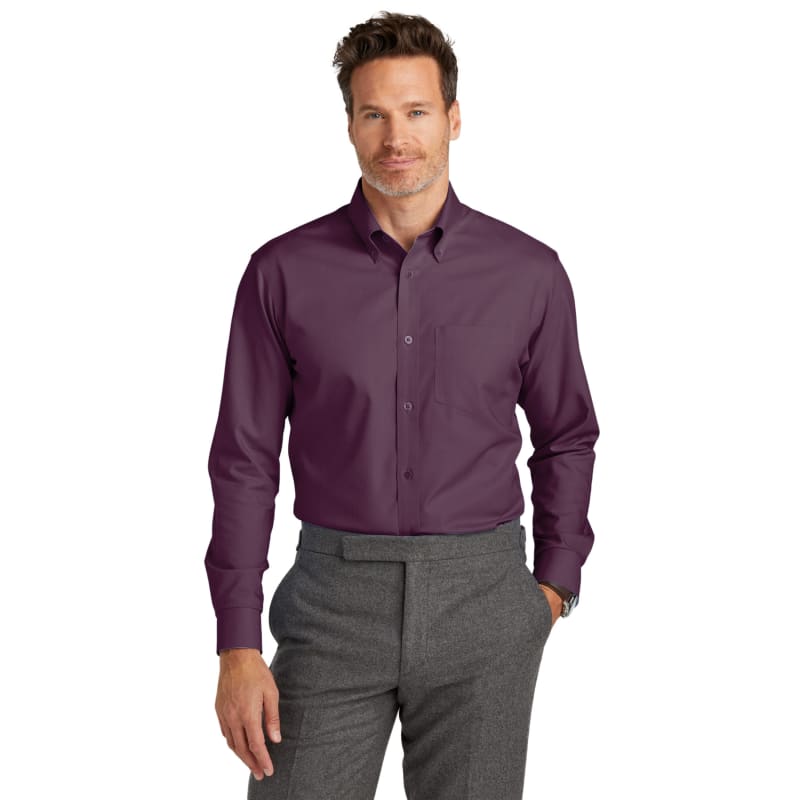 Brooks Brothers Wrinkle-Free Stretch Nailhead Shirt 6