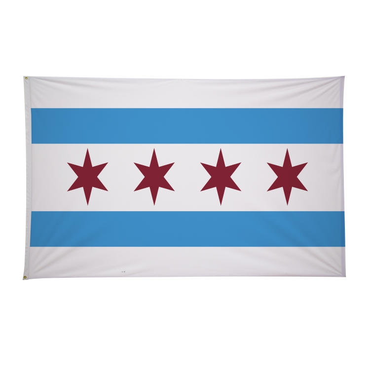 5' x 8' City Flags 58