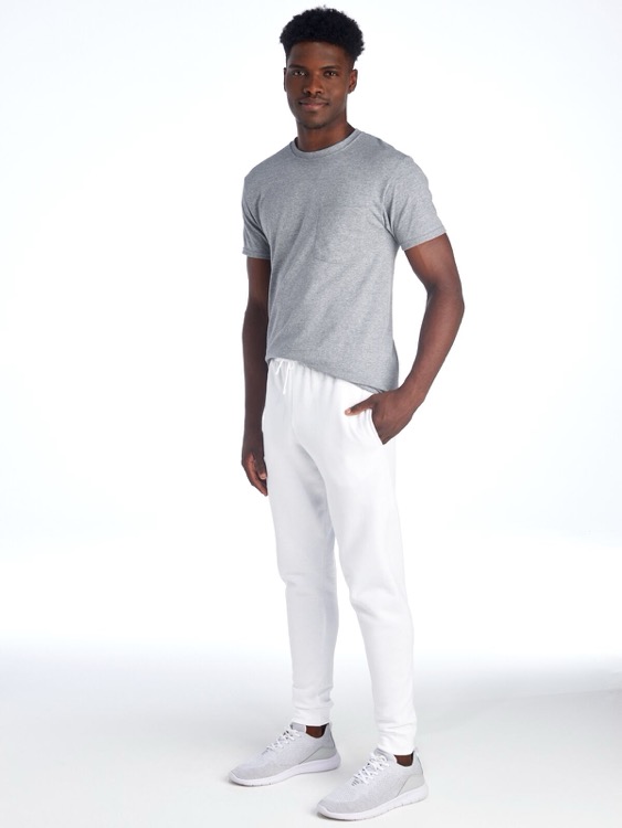 JERZEES NuBlend® Pocketed Jogger Sweatpants 1
