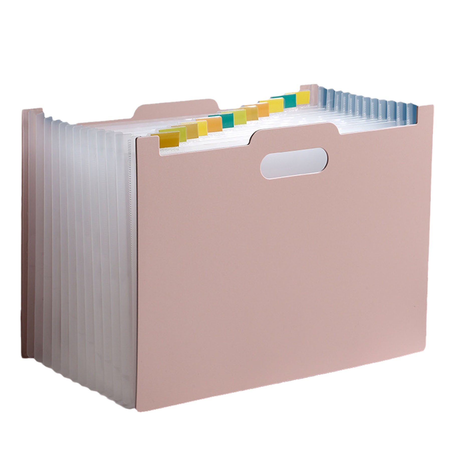 Large Capacity A4 Expandable Accordion File Folder W/ Handle 5