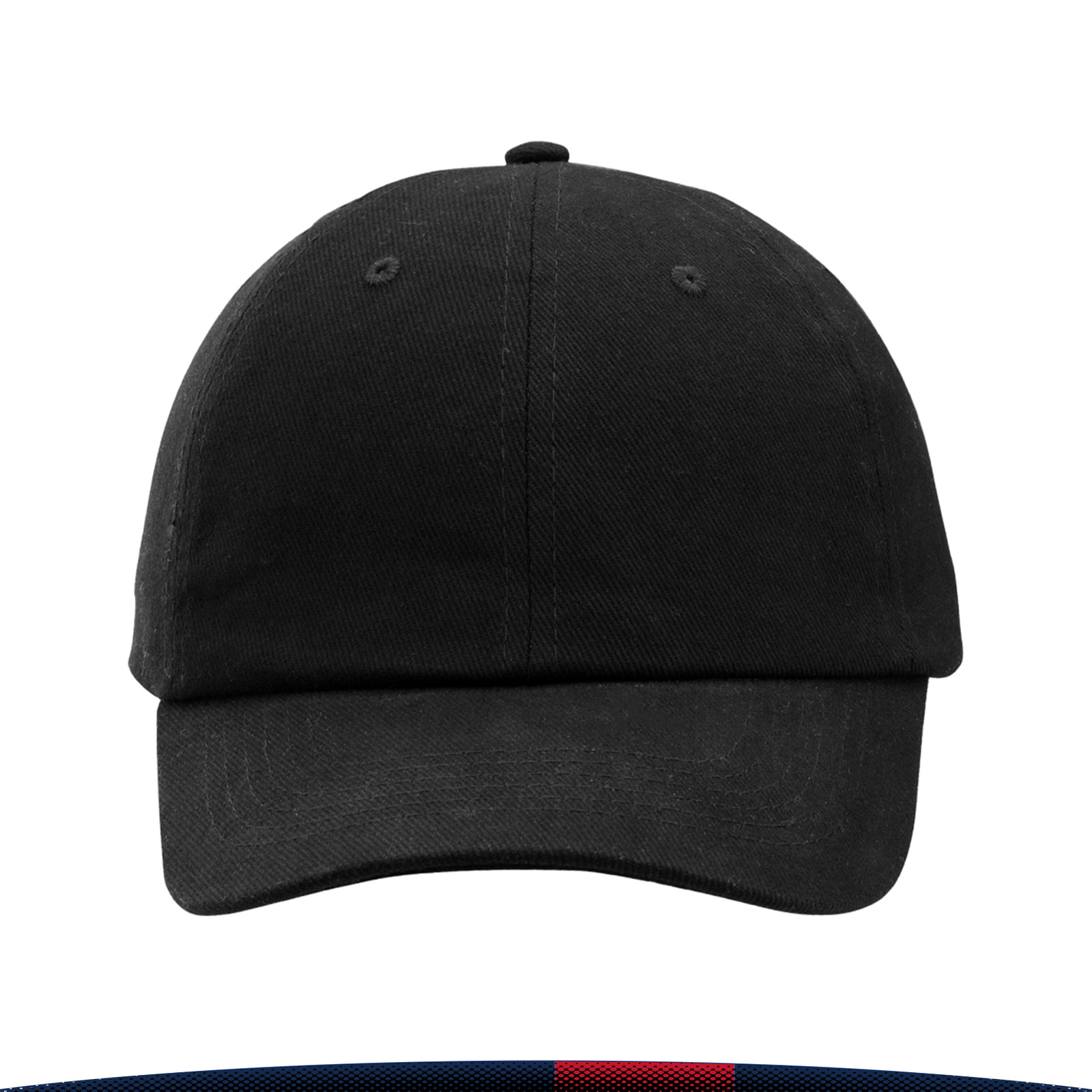 Jerrold 6 Panel Unconstructed Baseball Cap 8