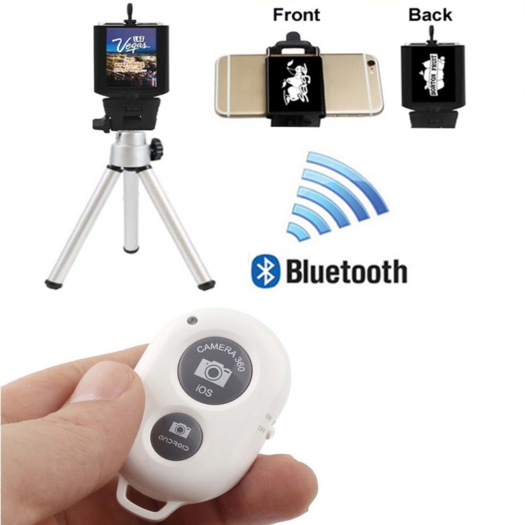 iBank ® Universal Smartphone Camera Tripod + Bluetooth Shutter 1