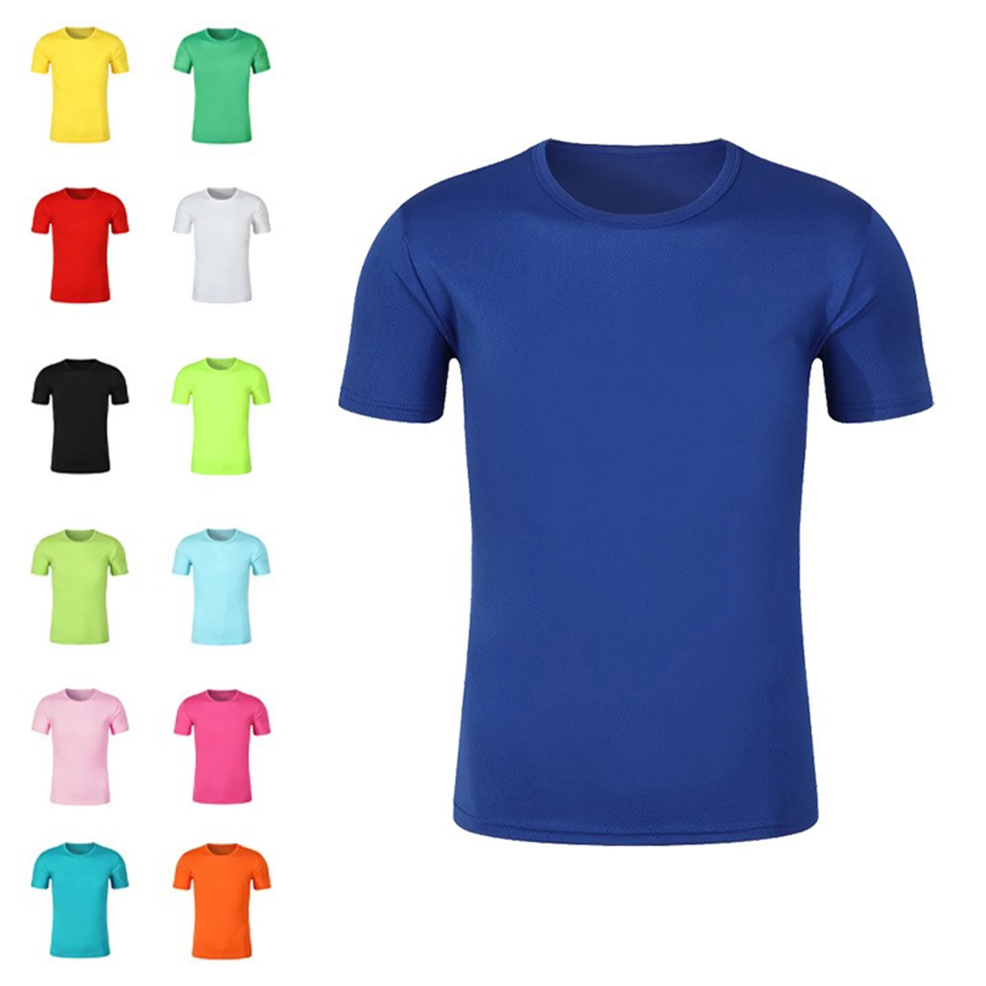 MOQ50 Full Color Custom Crew T Shirt 17