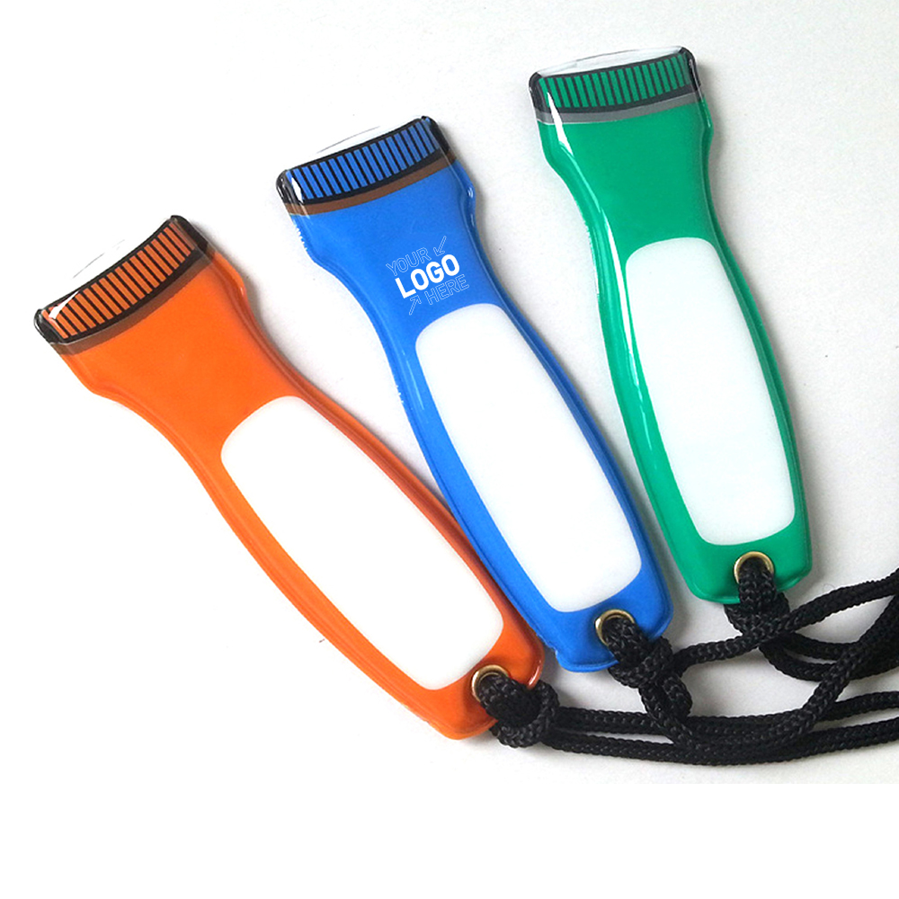 PVC LED Flashlight Key Chain 1