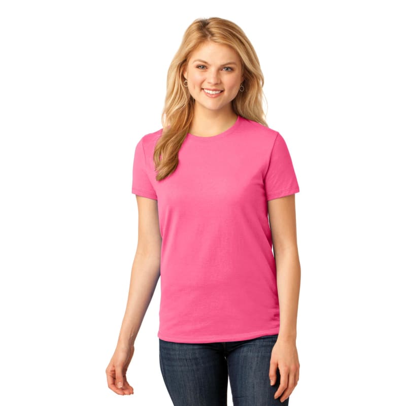 Port & Company Women's Core Cotton Tee. 15