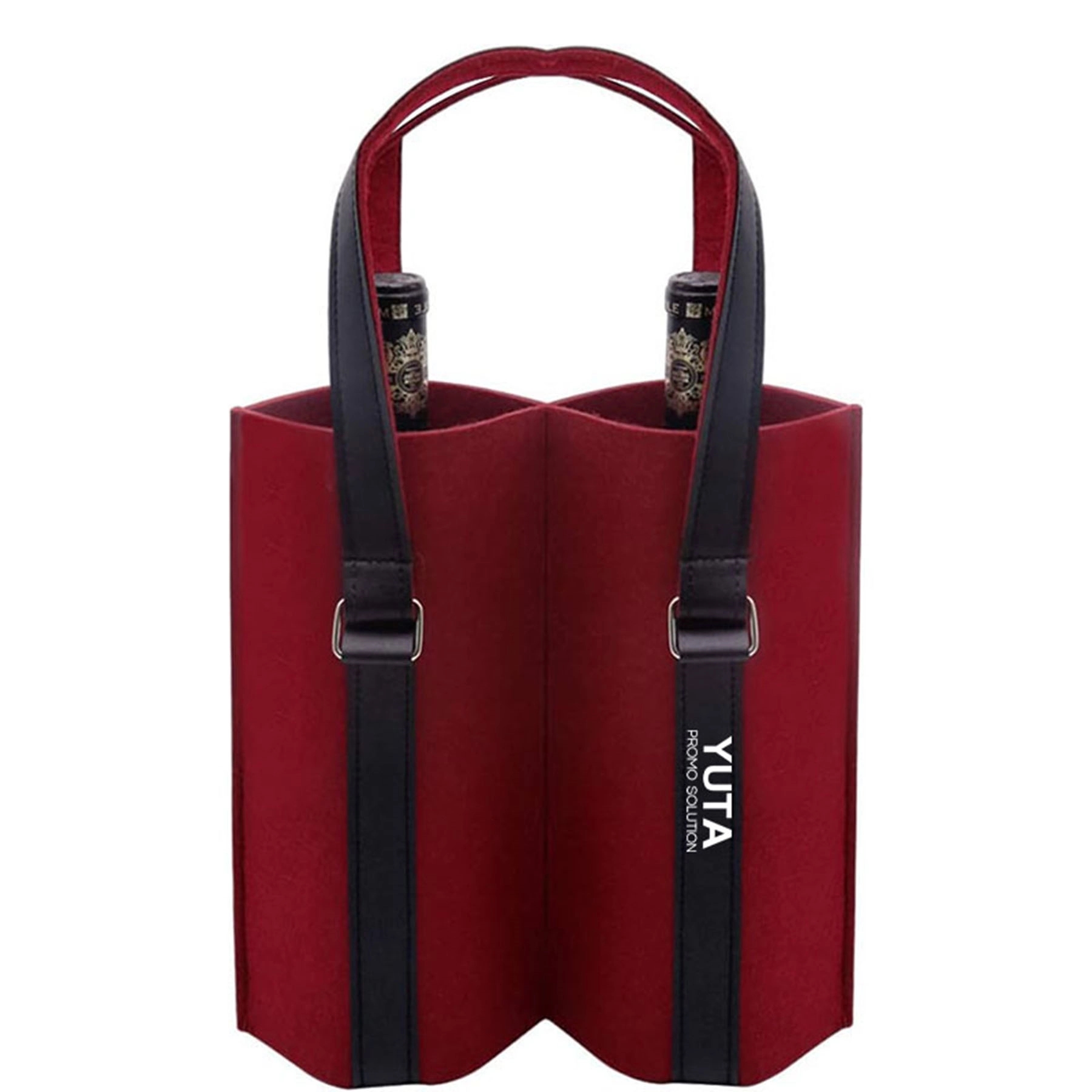 Felt Wine Carrier Tote Bag With Handle For Party Favors 1