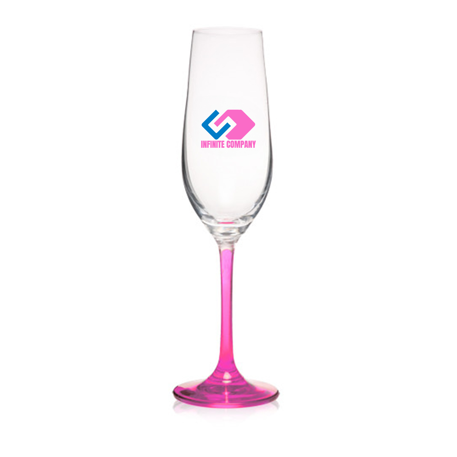 8 oz. Crystal Champagne Glass (2 Color Imprint) 11