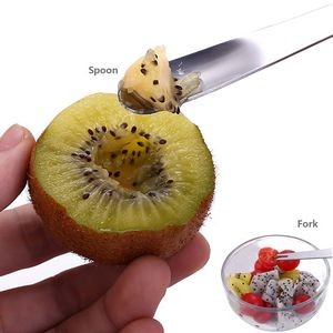 2 In 1 Stainless Steel Spork Spoon 10