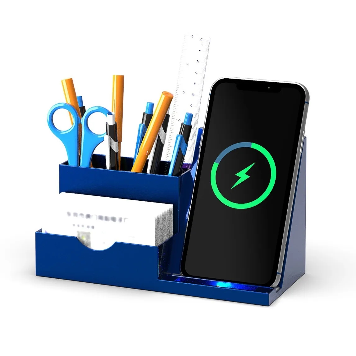 Desktop Organizer With Wireless Charging 4