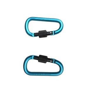 Reliable Aluminum Carabiner With Screw Lock For Secure Attachment 16