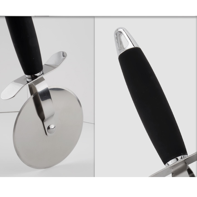 Stainless Steel Wheel Pizza Cutter Slicer 8