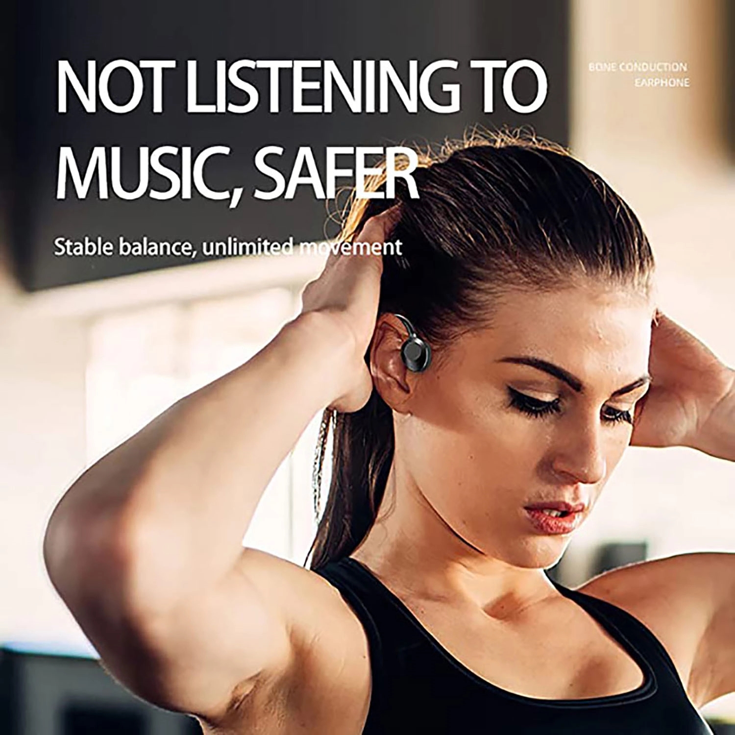 Bone Conduction Open-Ear Sports Neck Headphones 7