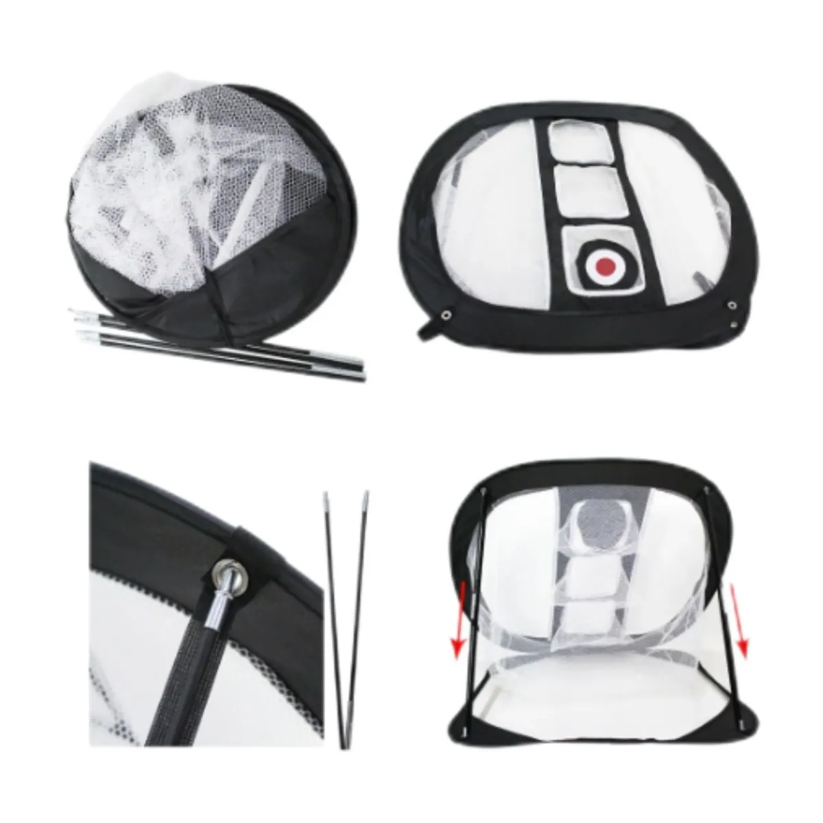 Portable Indoor Golf 3-in-1 Practice Center Hitting Net 1
