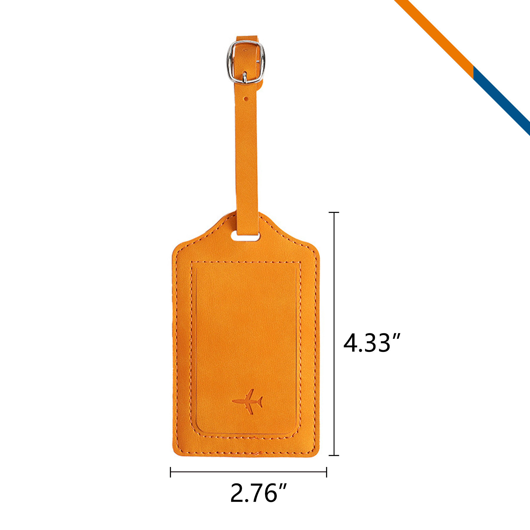 Roamix PU Leather Luggage Tag 12